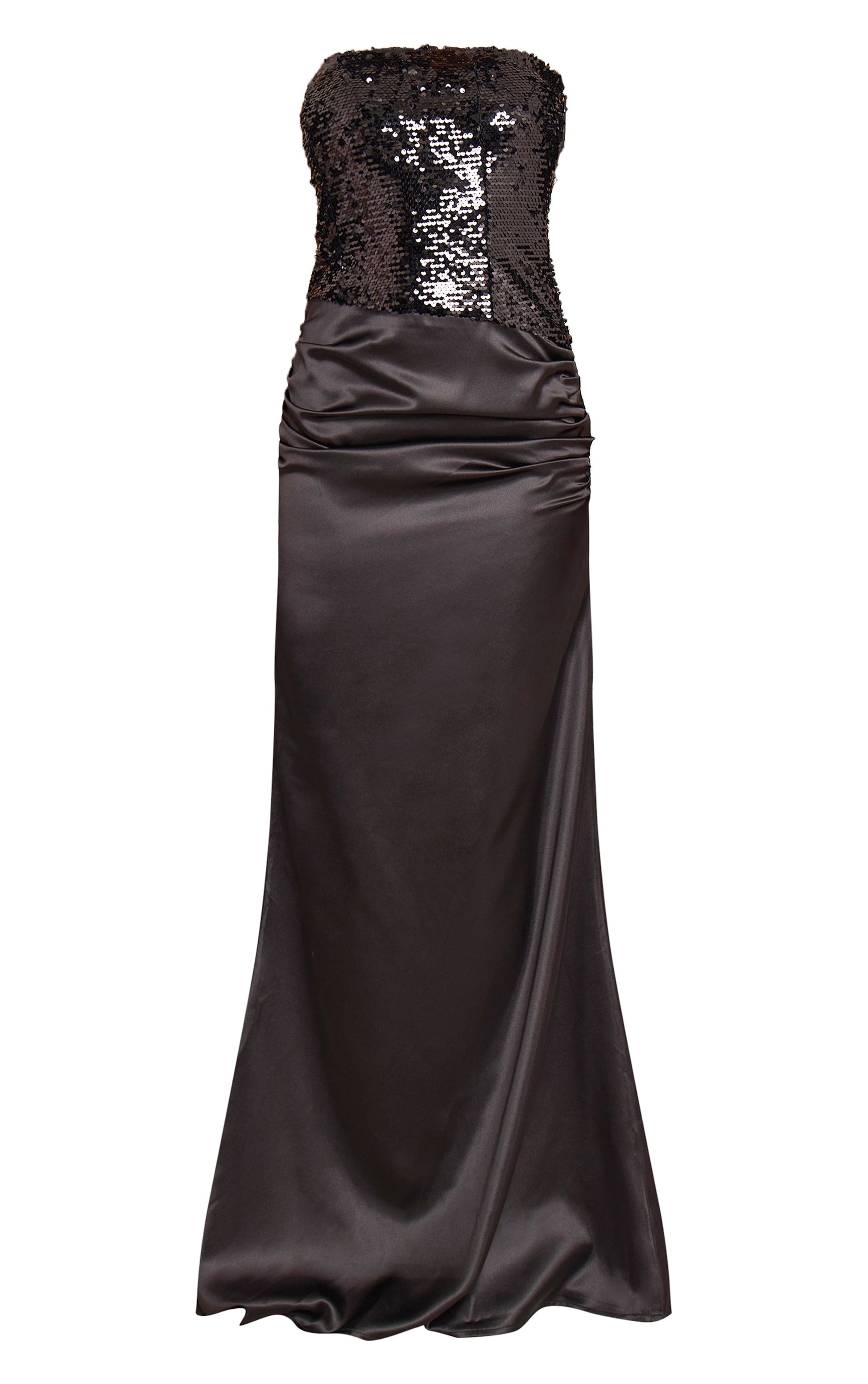 Vestido Maxi Asimétrico Lentejuelas Mi tienda