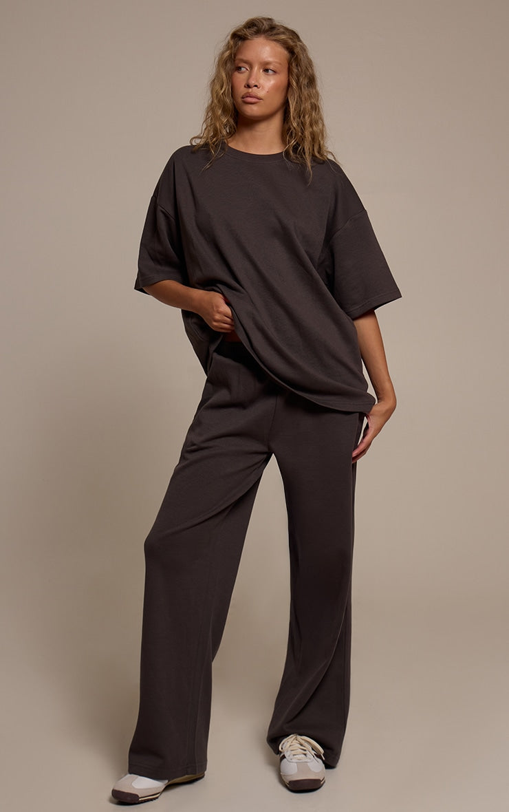 Polera Unisex Cafe Oversized Mi tienda