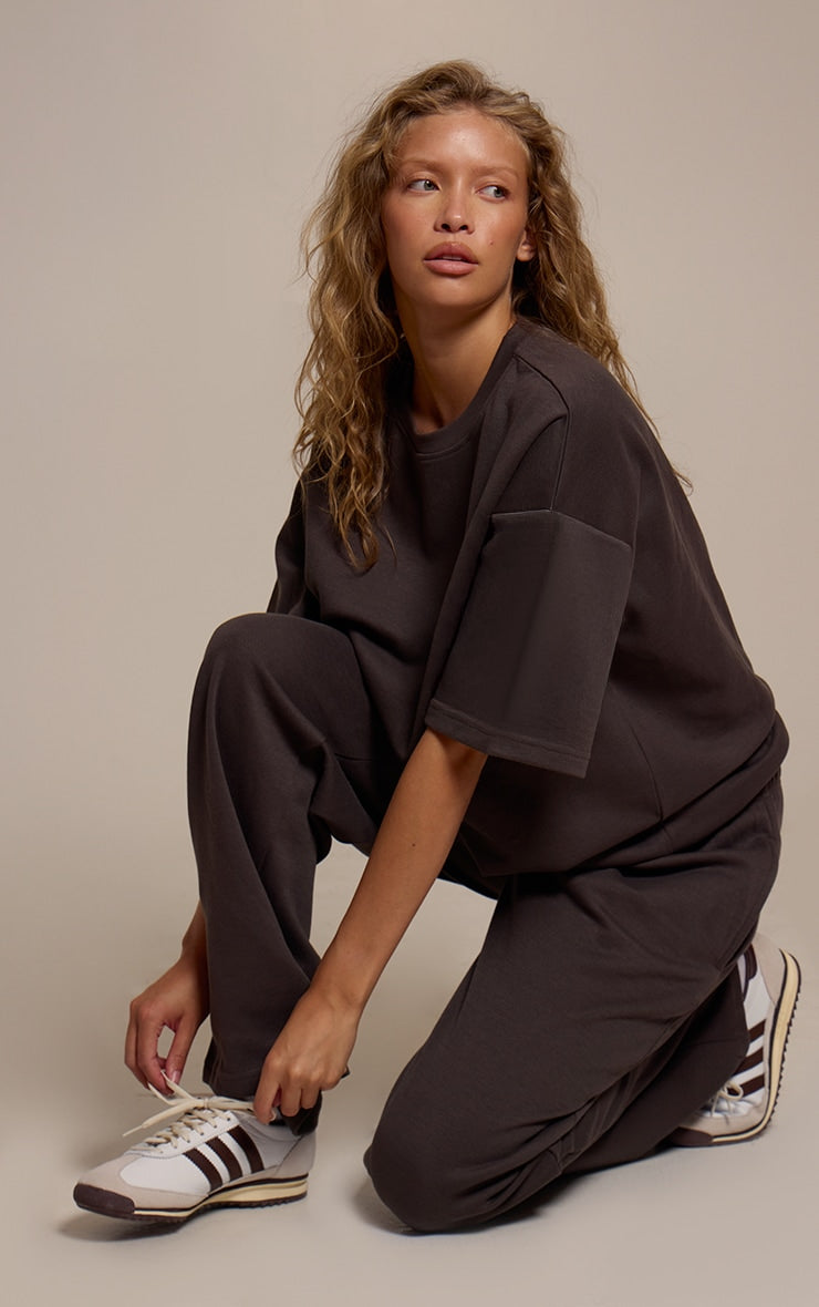 Polera Unisex Cafe Oversized Mi tienda