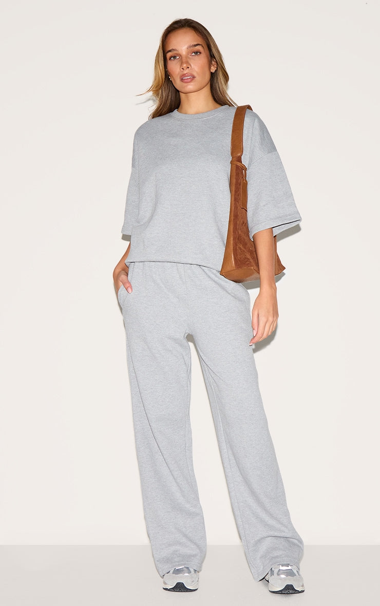 Polera Gris Algodón Unisex V E L T