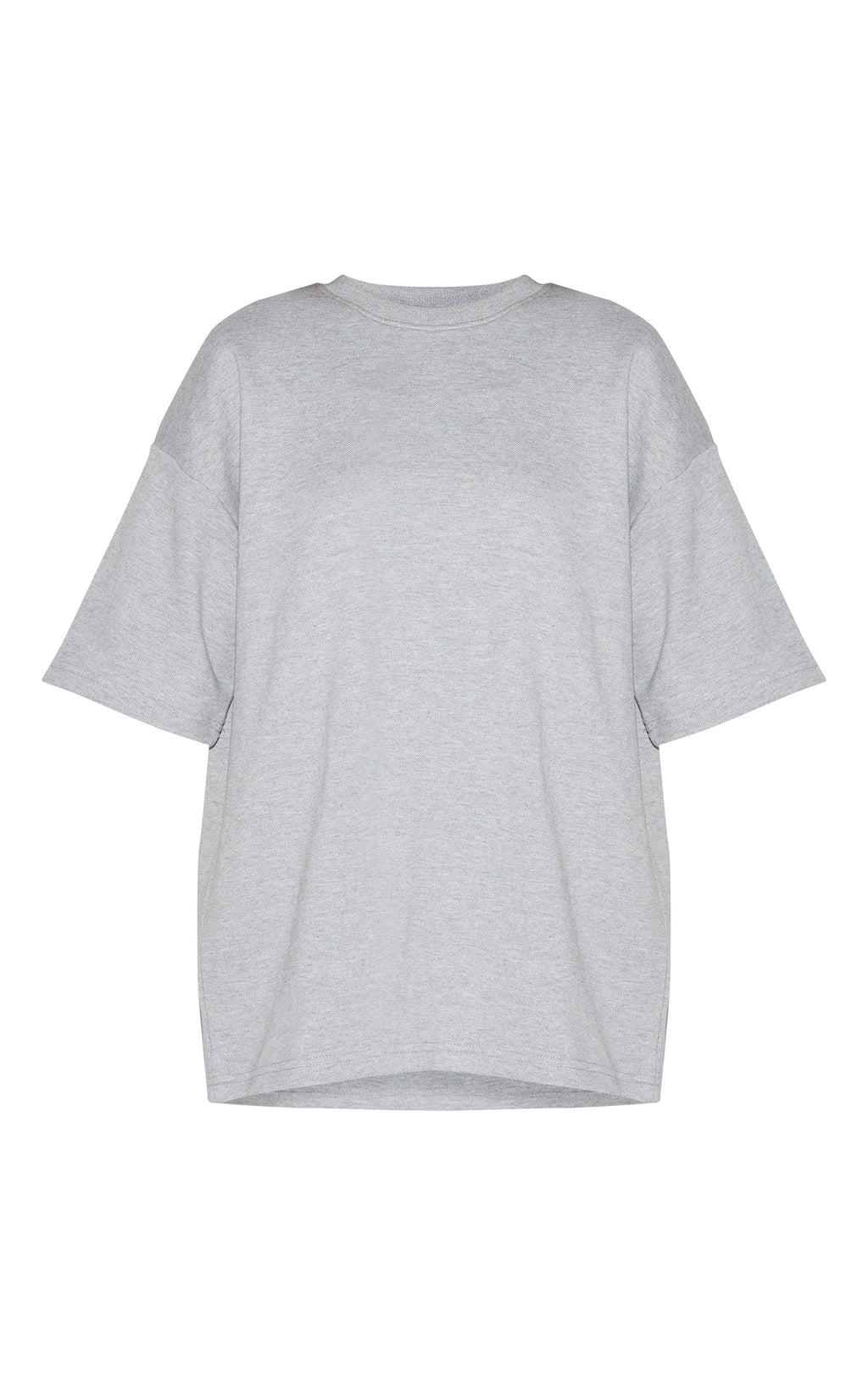 Polera Gris Algodón Unisex V E L T