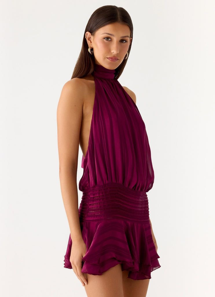 Vestido Mini Cuello Granada Mi tienda