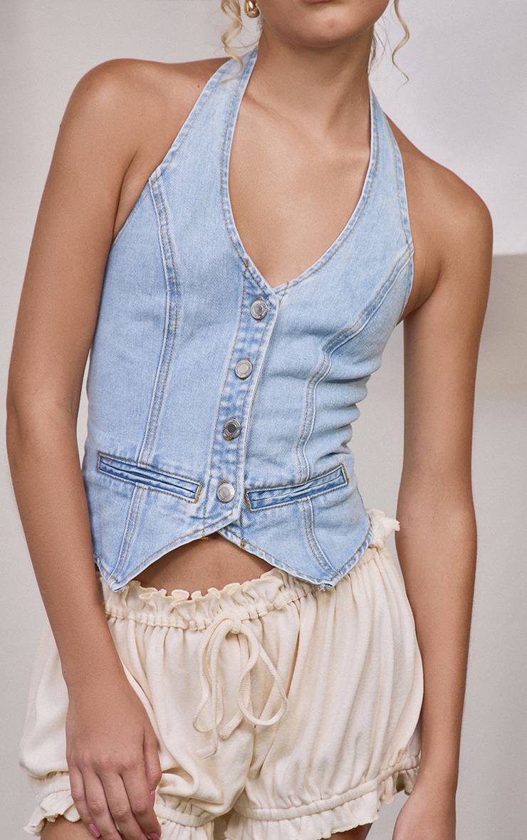 Top de Jeans Claro VELT