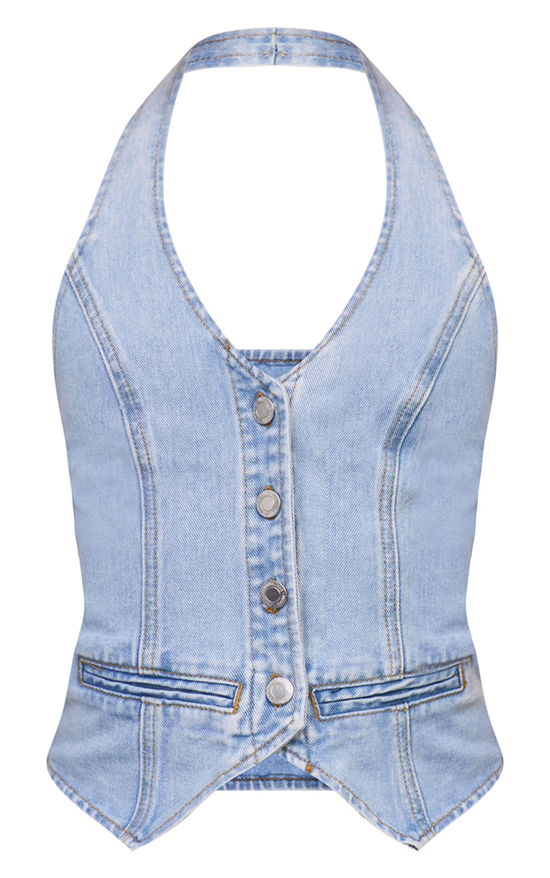 Top de Jeans Claro VELT