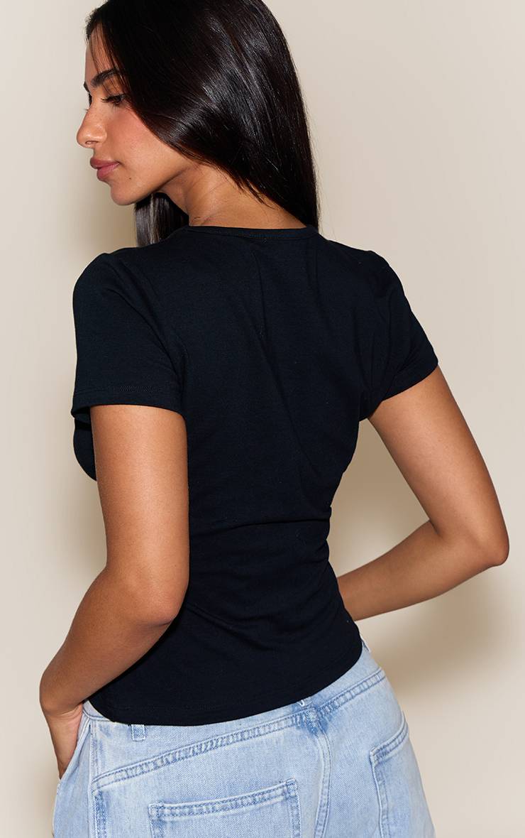 Top Denim Negro Mujer VELT