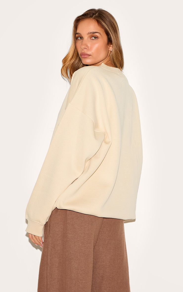 Polerón Polo Beige Algodón Mi tienda