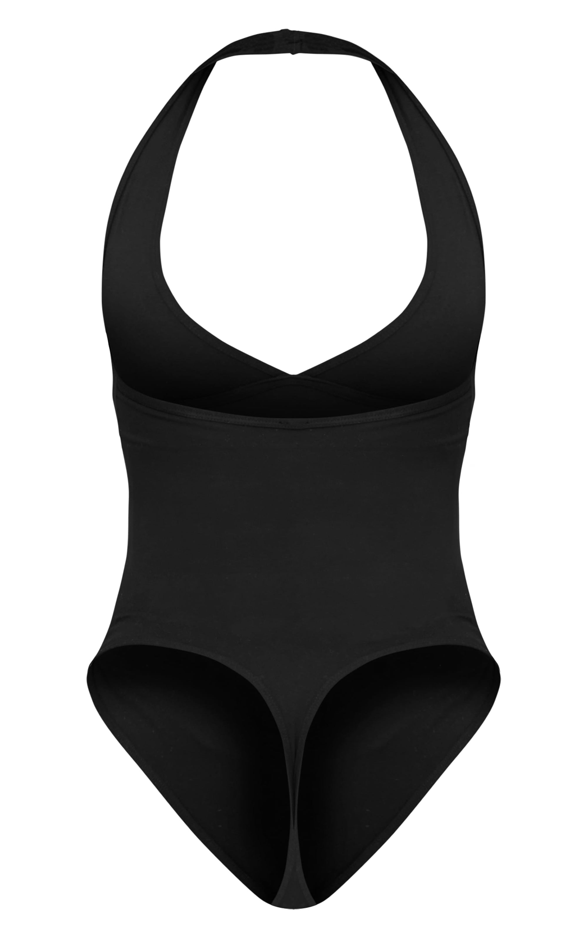 Bodysuit Shape Negro Halterneck Mi tienda