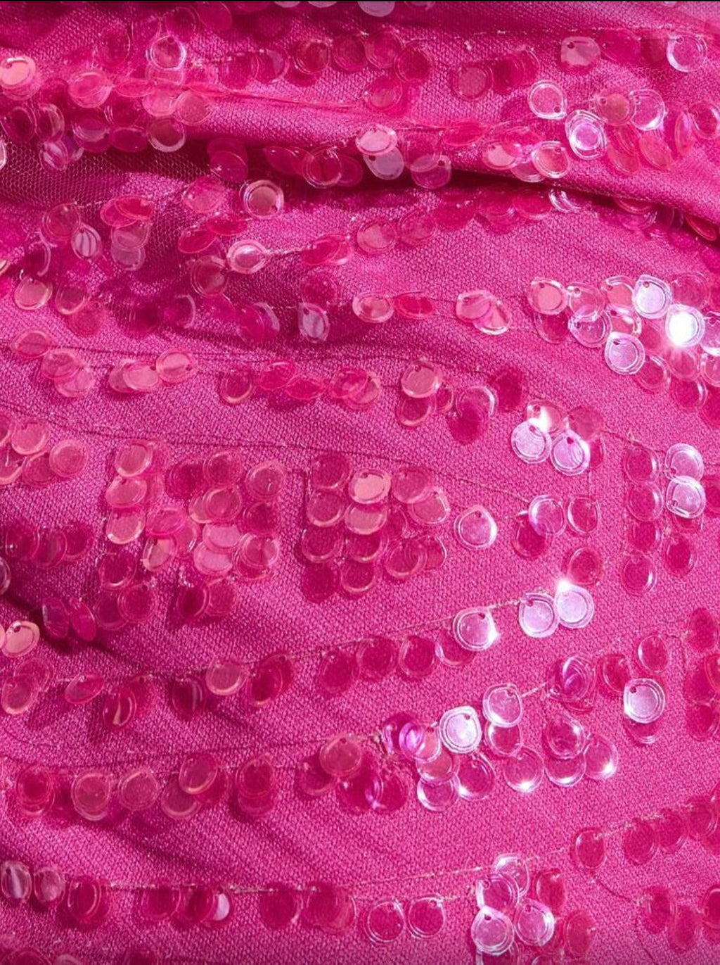 Falda Mini Fucsia con Lentejuelas Mi tienda