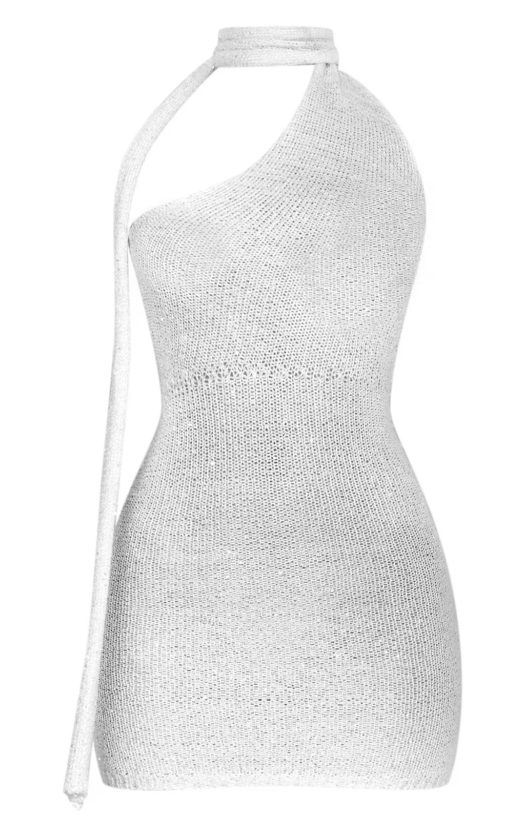 Vestido Mini Blanco Lentejuelas Mi tienda