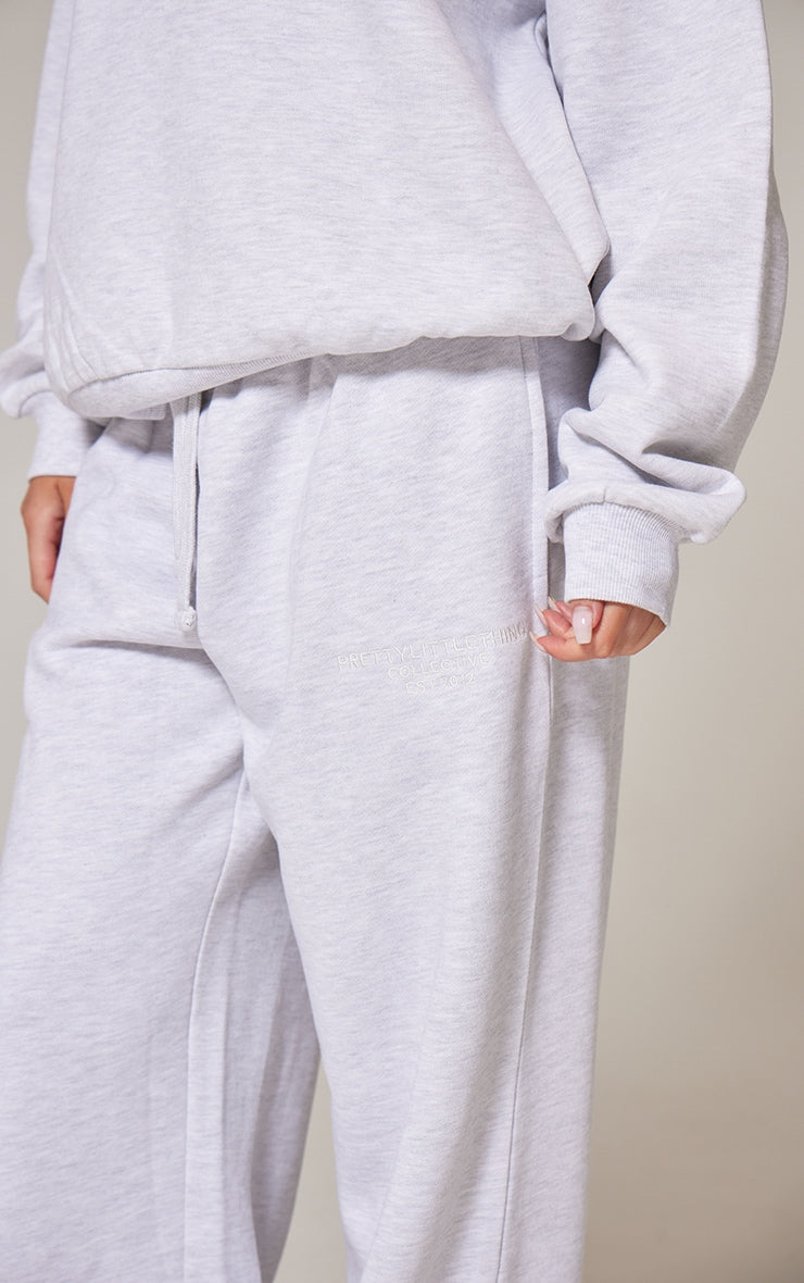 Conjunto Polerón Cierre & Pantalón Recto Gris Mi tienda