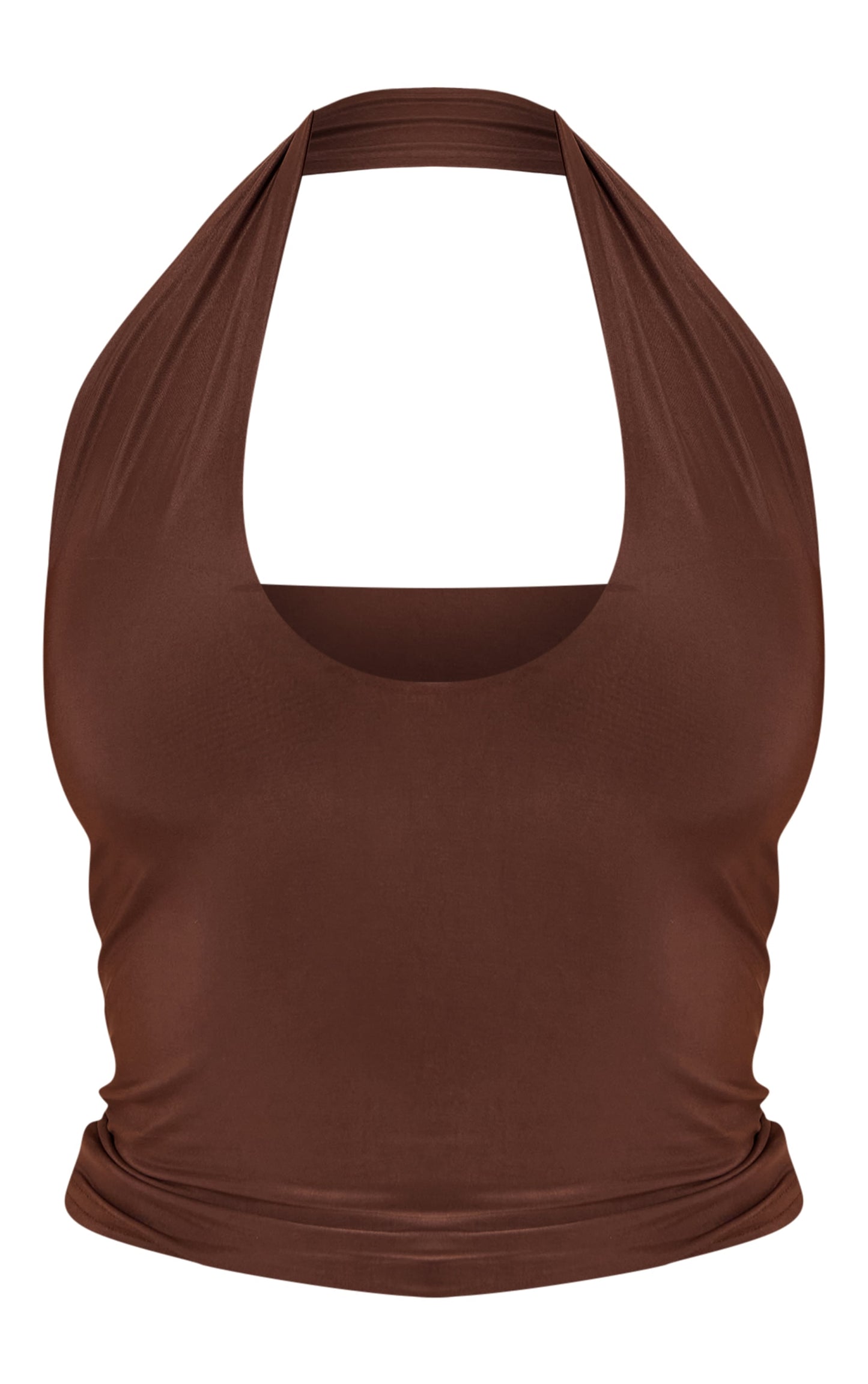 Top Halter Café Mujer Mi tienda