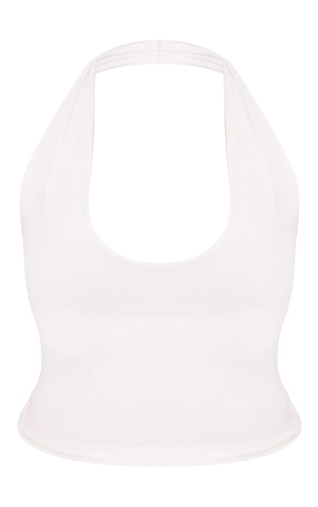 Top Halter Blanco Mujer