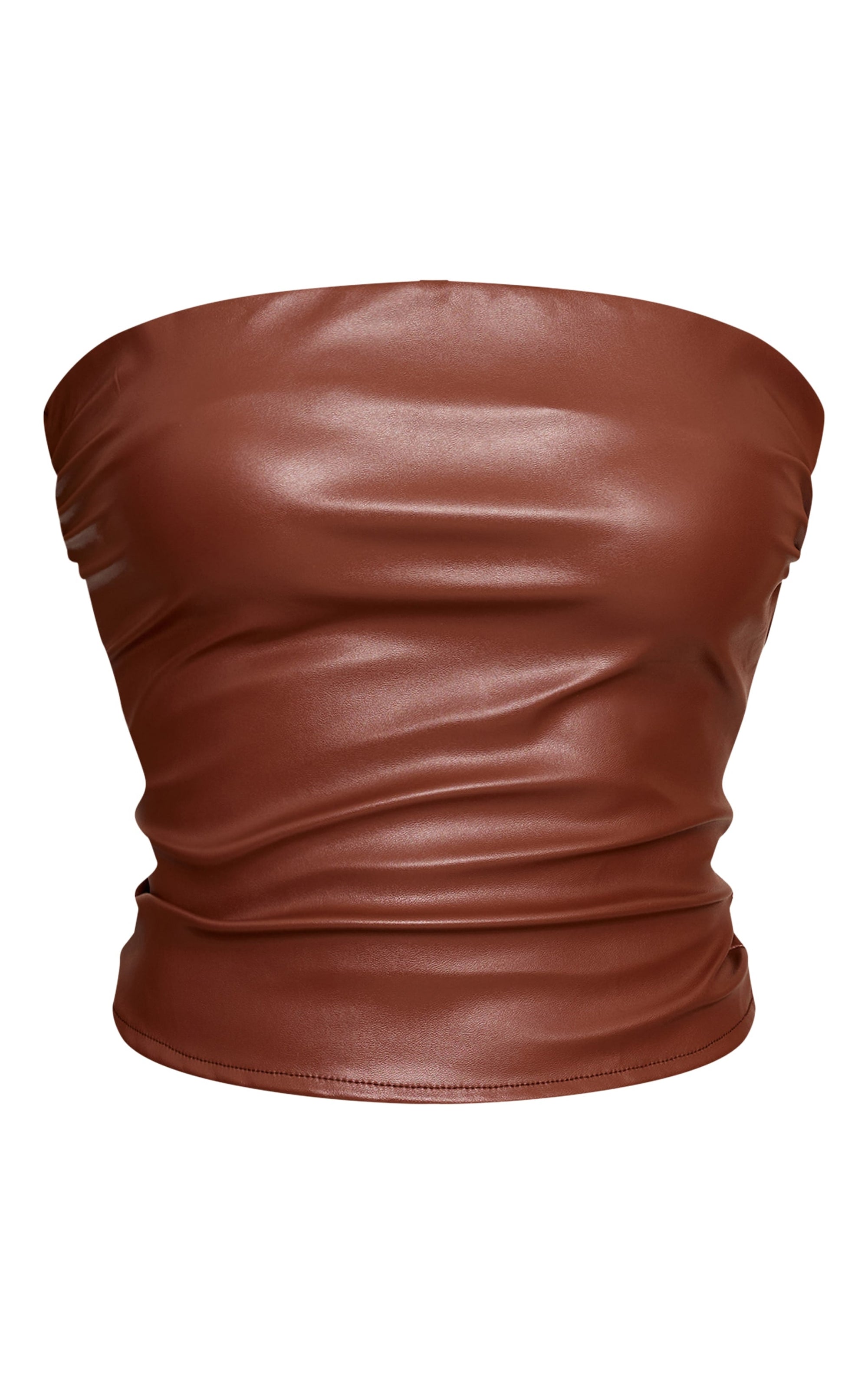 Bandeau Tan de Cuero Sintético Ajustado Mi tienda