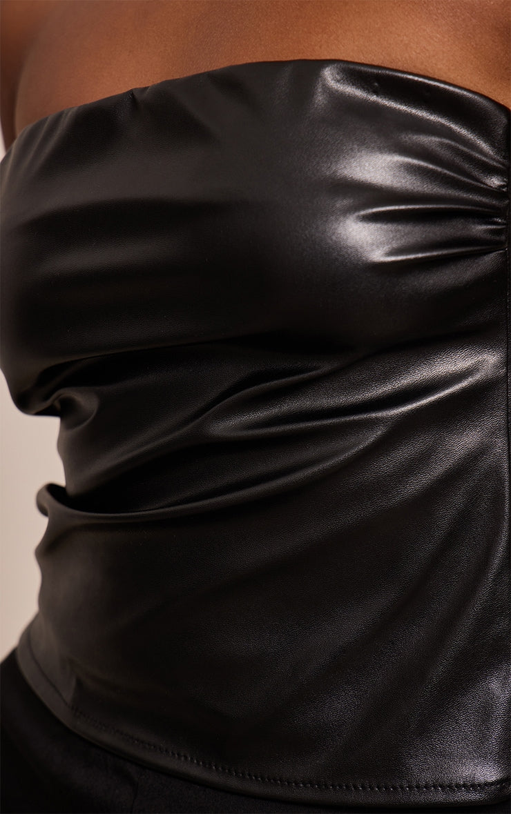 Bandeau Negro de Cuero Mi tienda