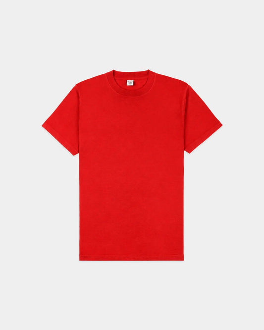 Polera Hombre Roja Algodón Mi tienda