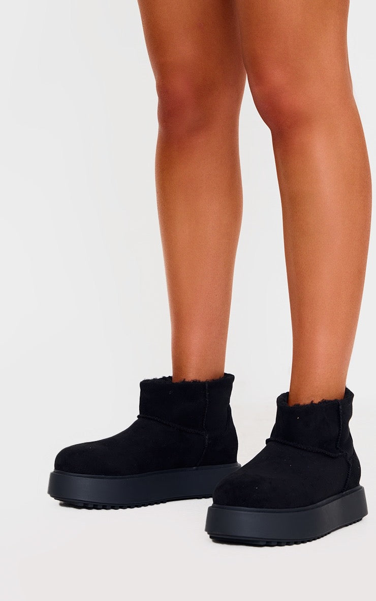 Botas Gamuza Chiporro Negra Mi tienda