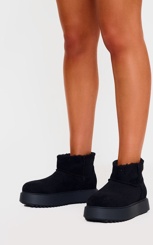 Botas Gamuza Chiporro Negra Mi tienda