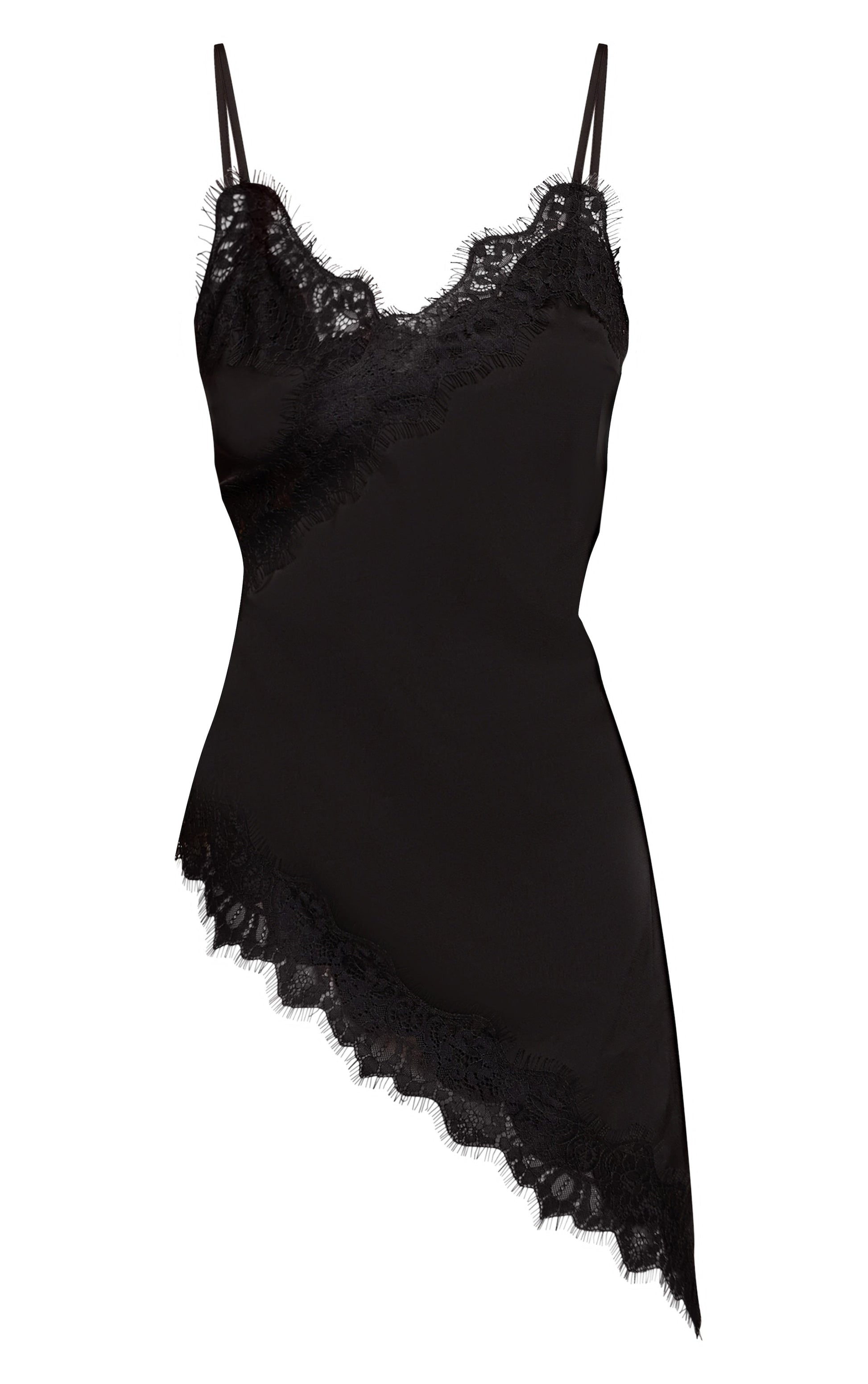 Blusa Negra Encaje Seda Mi tienda