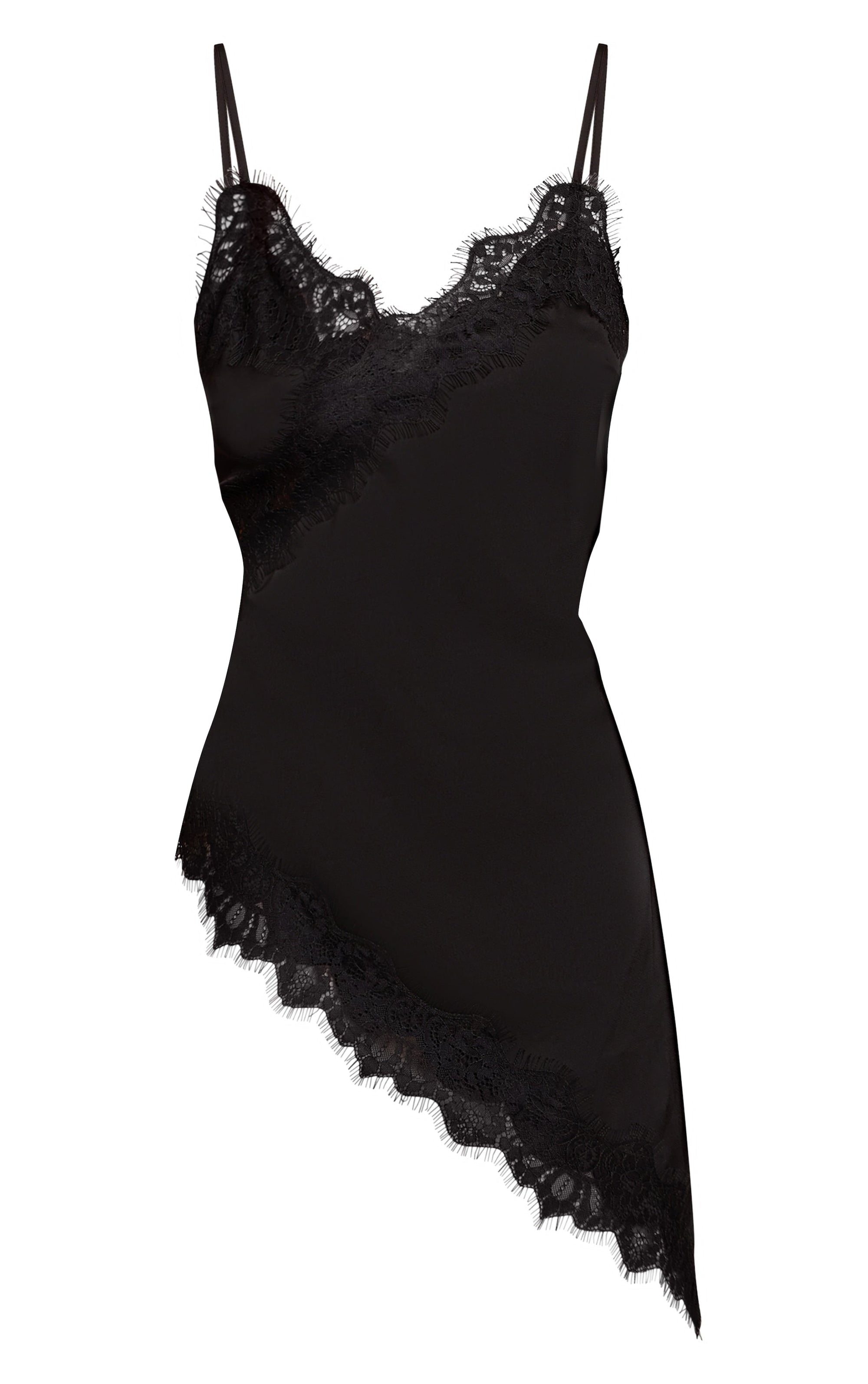 Blusa Negra Encaje Seda Mi tienda