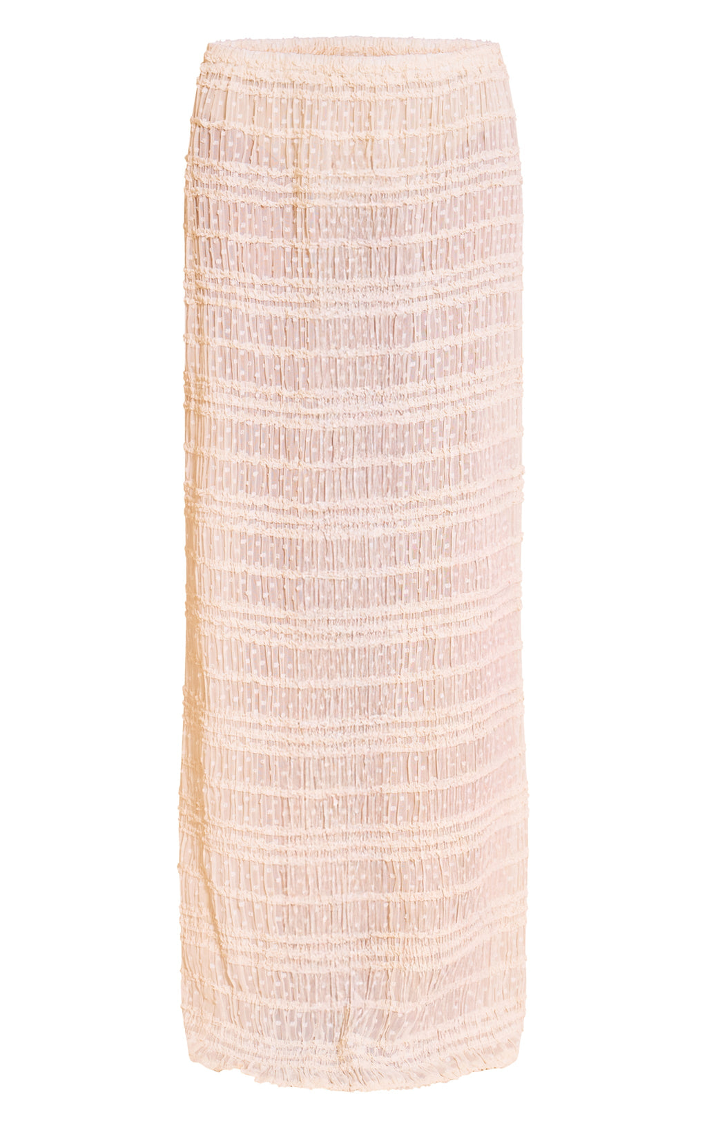 Falda Maxi Chiffon Texturizado Mi tienda