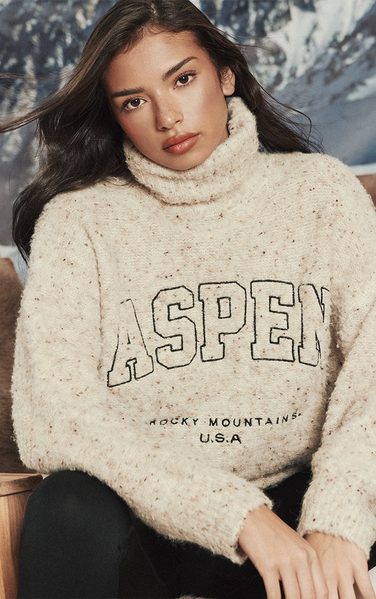 Sweater Oversized Punto Oatmeal V E L T