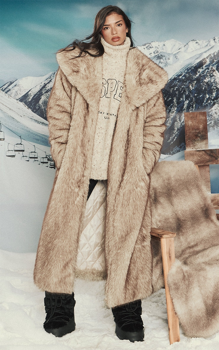 Sweater Oversized Punto Oatmeal V E L T