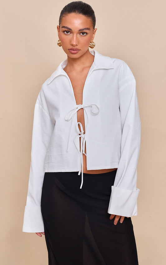 Camiseta Blanca Manga Larga Mi tienda