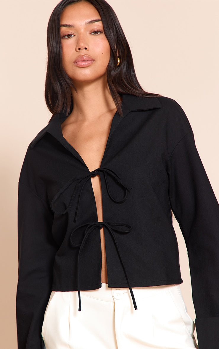 Camiseta Negra Manga Larga Mi tienda