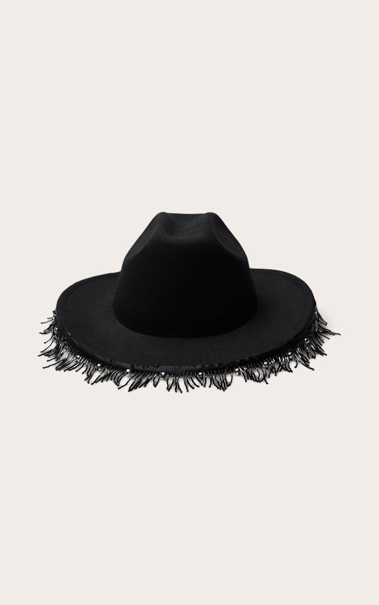 Sombrero Negro Vaquero para Disfraz VELT