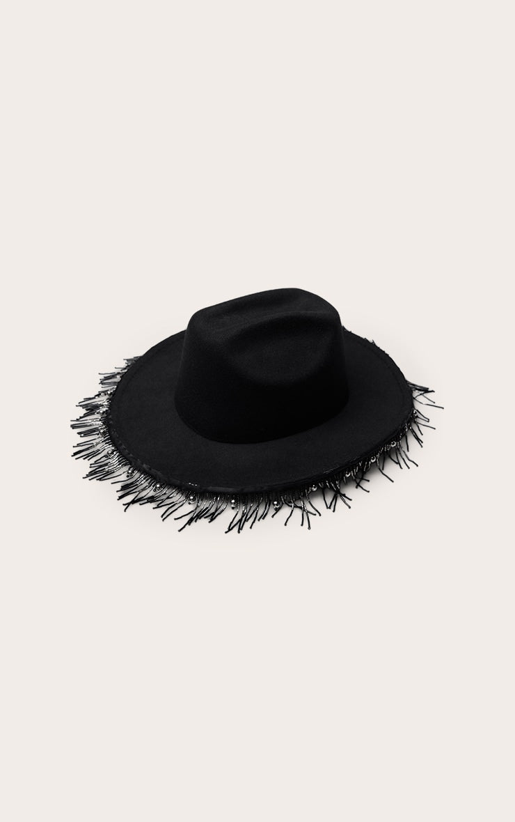 Sombrero Negro Vaquero para Disfraz VELT