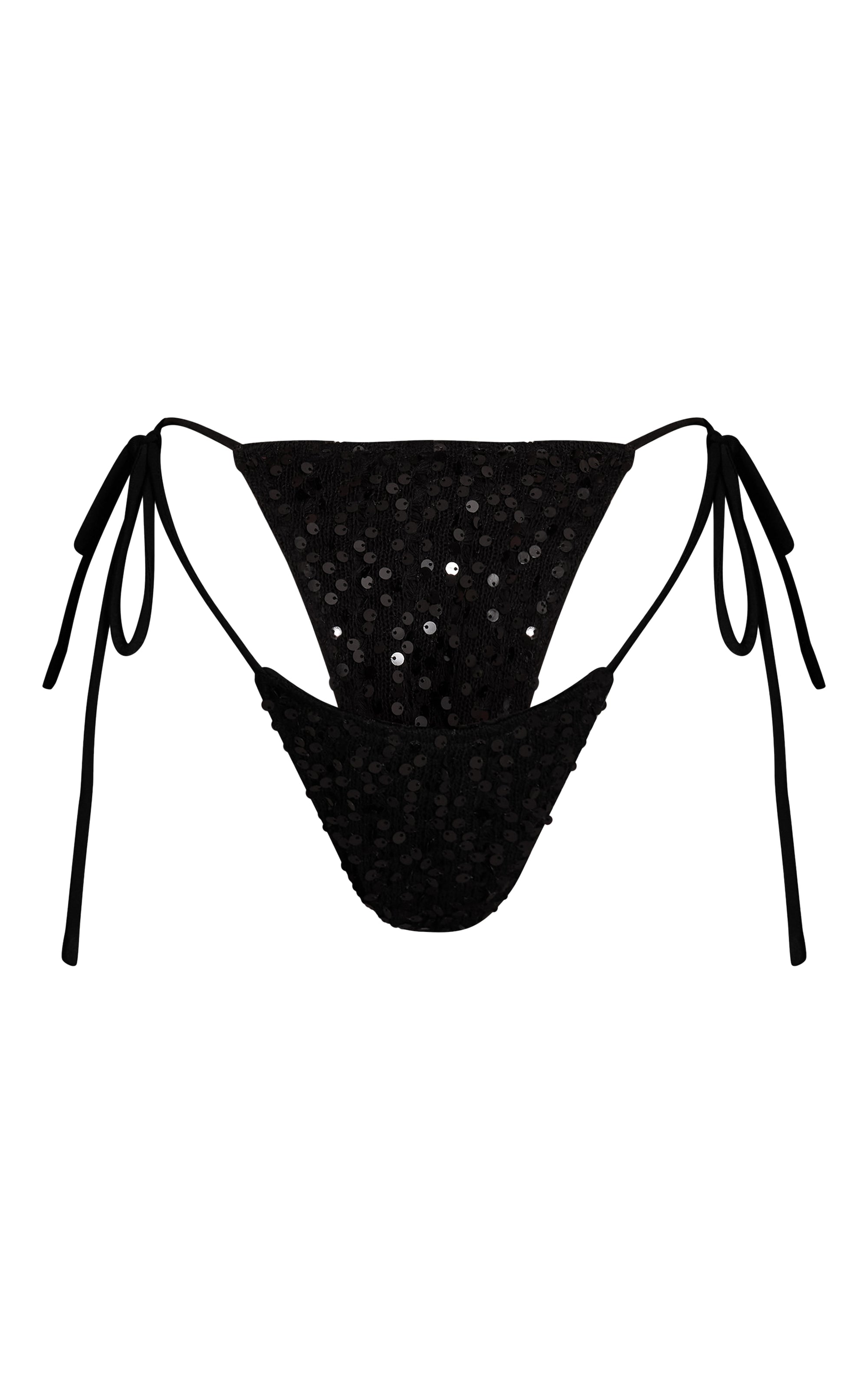 Bikini Dos Piezas Neg Lentejuelas