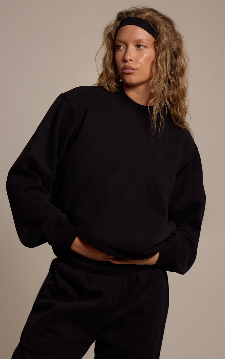 Polerón Negro Polo Algodón