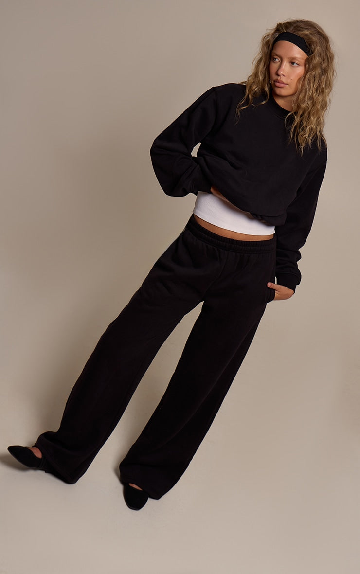 Polerón Negro Polo Algodón Mi tienda