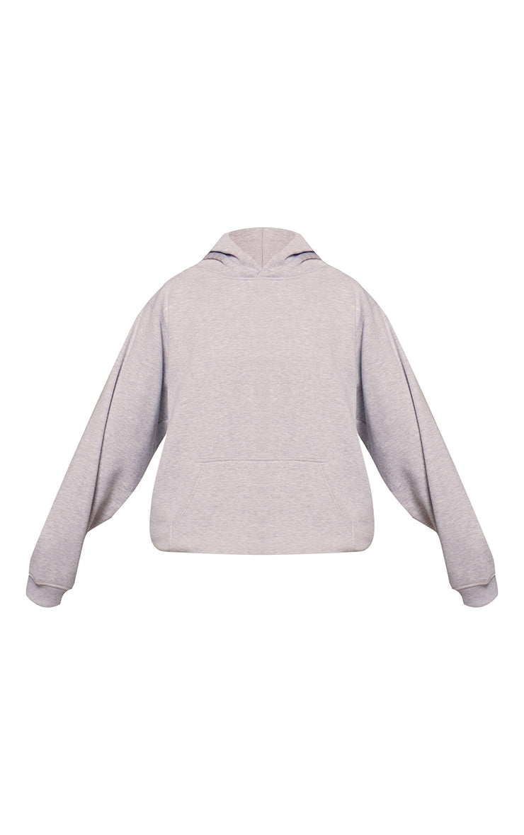 Polerón Gris Mujer Algodón