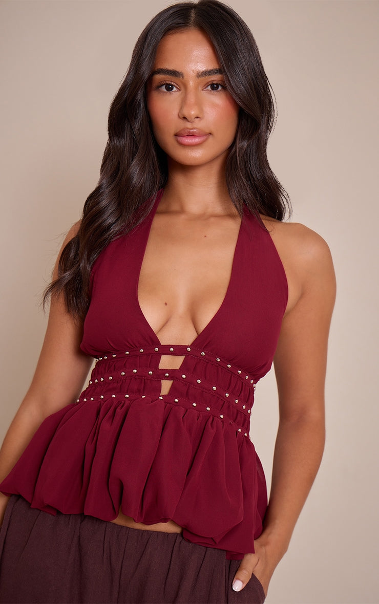 Top Burdeo Tachas Vuelos Mi tienda