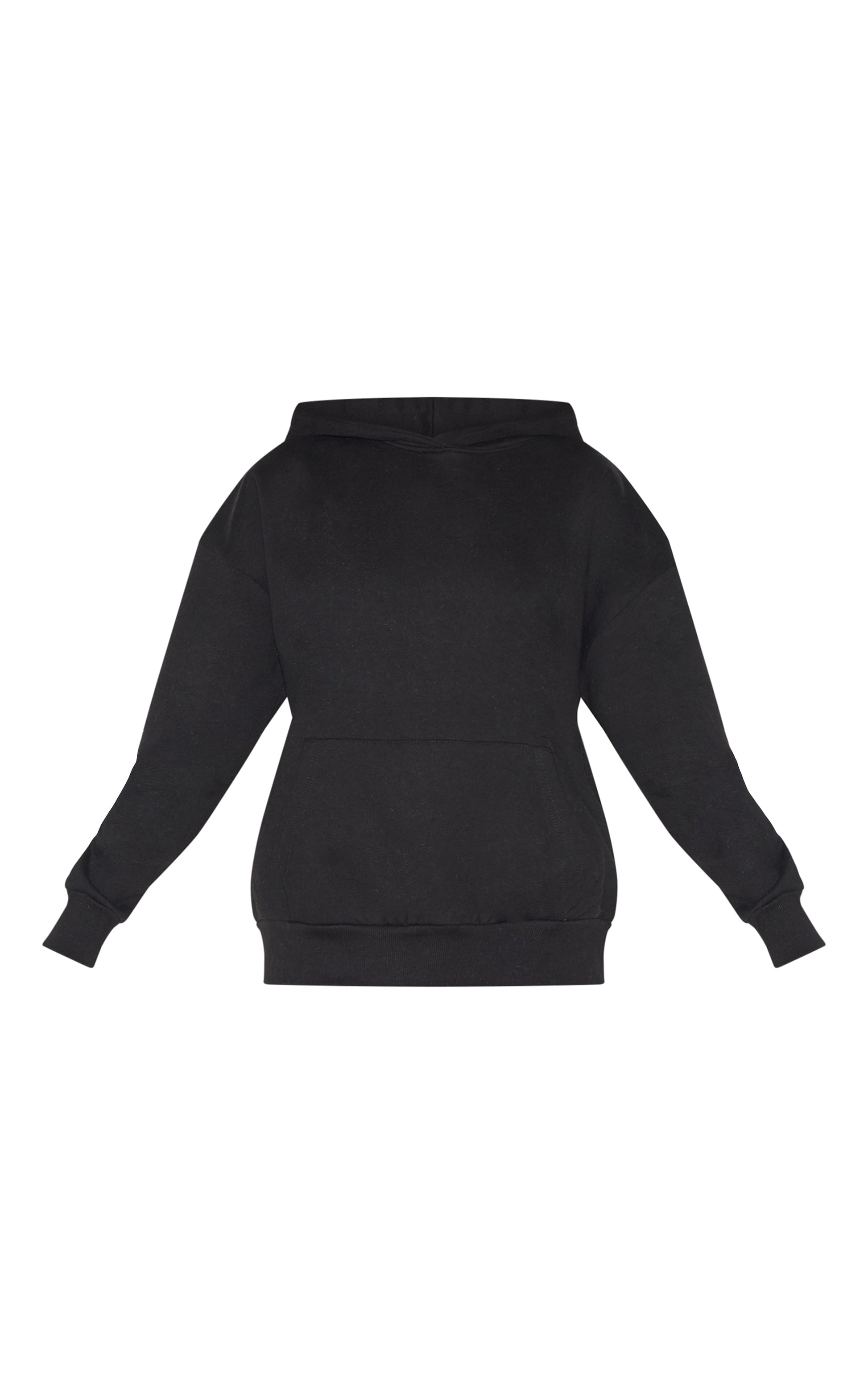 Polerón Canguro Negro Algodón Mi tienda