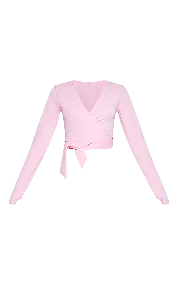 Top Wrap Rosa Super Soft Mi tienda
