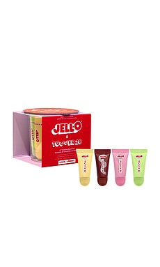 JELL-O x Tower 28 Lil' Pudding Snack Set - 4 mini LipSoftie