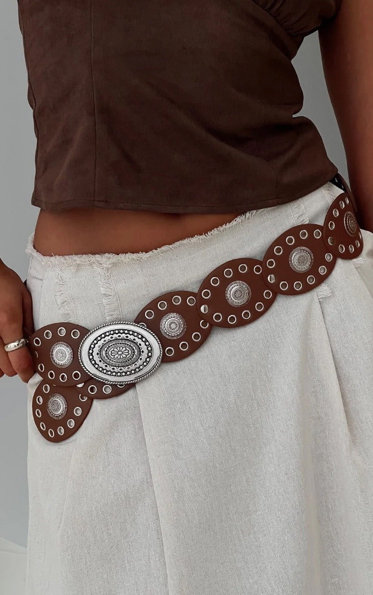 Cinturón Café Vaquero
