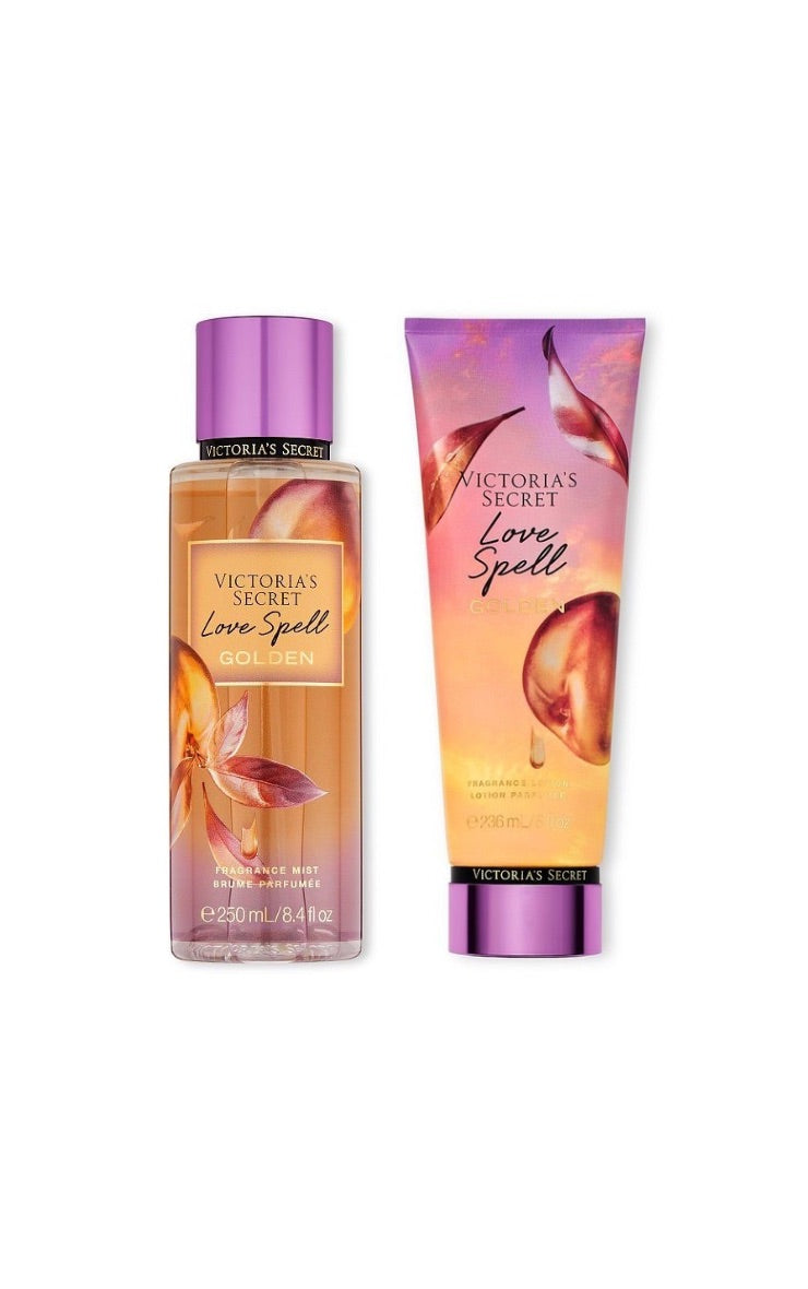 2 Set Love Spell Golden Victoria’s Secret Mi tienda