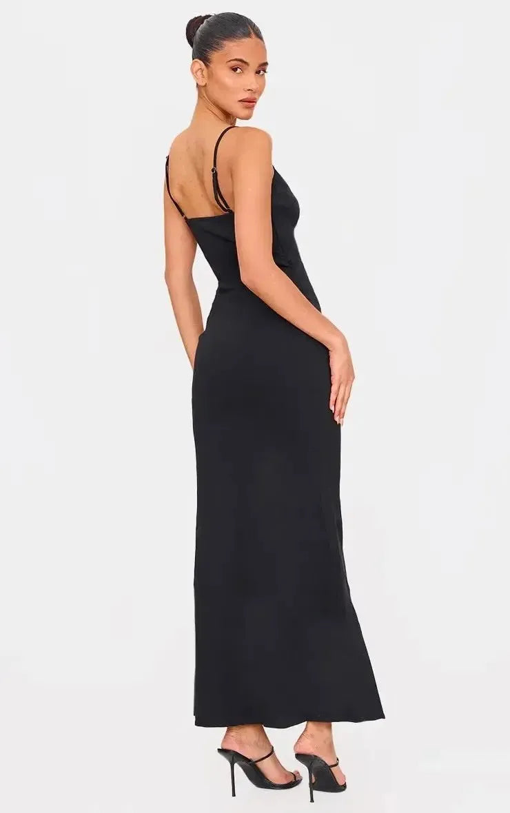 Arakii Negro Maxi Dress Mi tienda