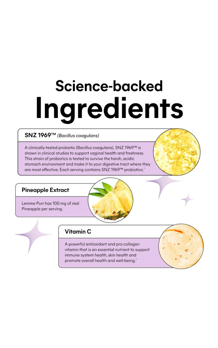 Lemme Purr Gummies – Salud Íntima Femenina