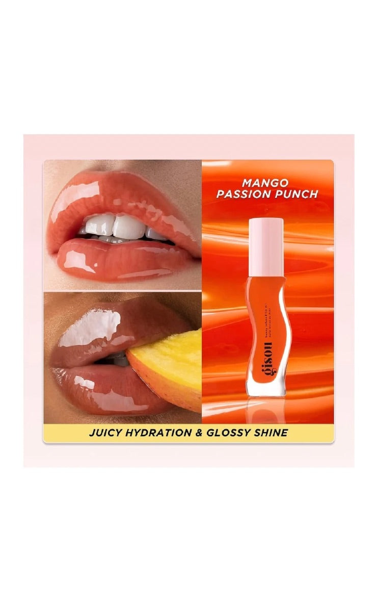 Gisou Honey Infused Lip Oil Mango Passion Punch