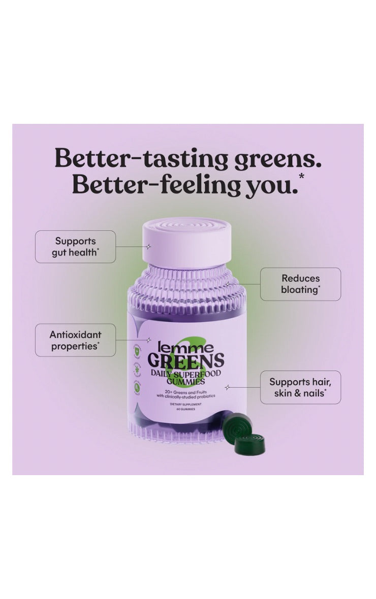 Lemme Greens Gummies – Greens diarios hechos deliciosos