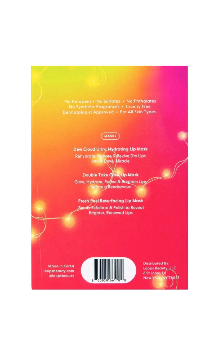 3 Set de Labios de Lujo Loops