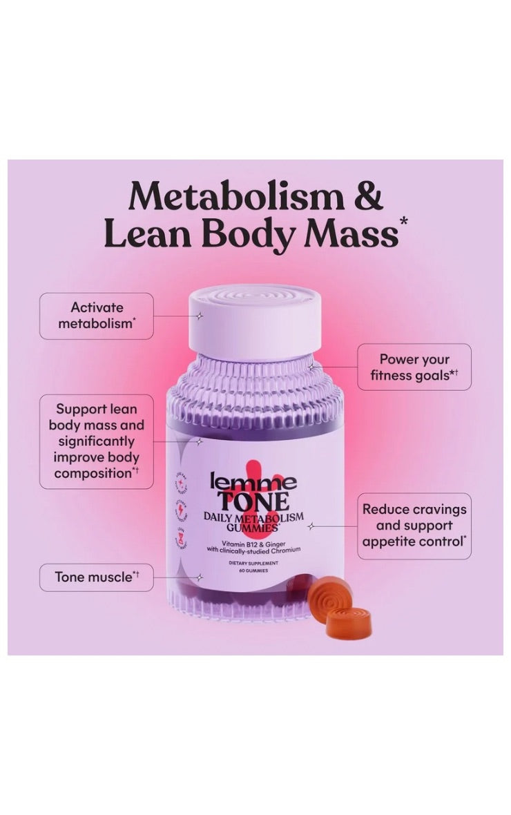 Lemme Tone Gummies – Metabolismo Tonificación