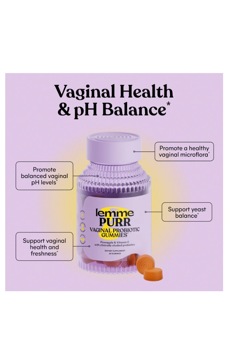 Lemme Purr Gummies – Salud Íntima Femenina