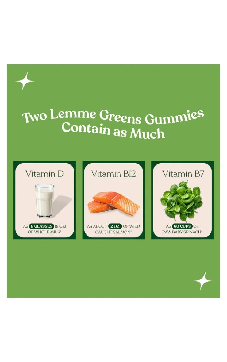 Lemme Greens Gummies – Greens diarios hechos deliciosos