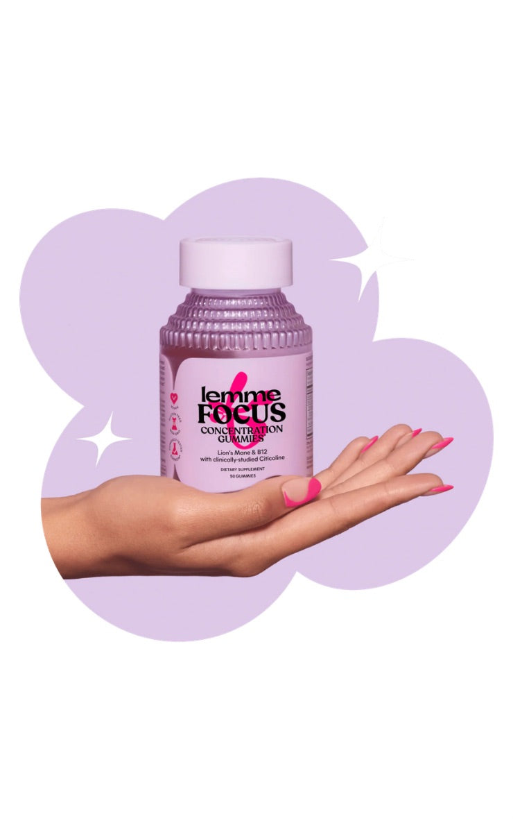 Lemme Focus Gummies – Enfoque, Atención y Salud Cerebral