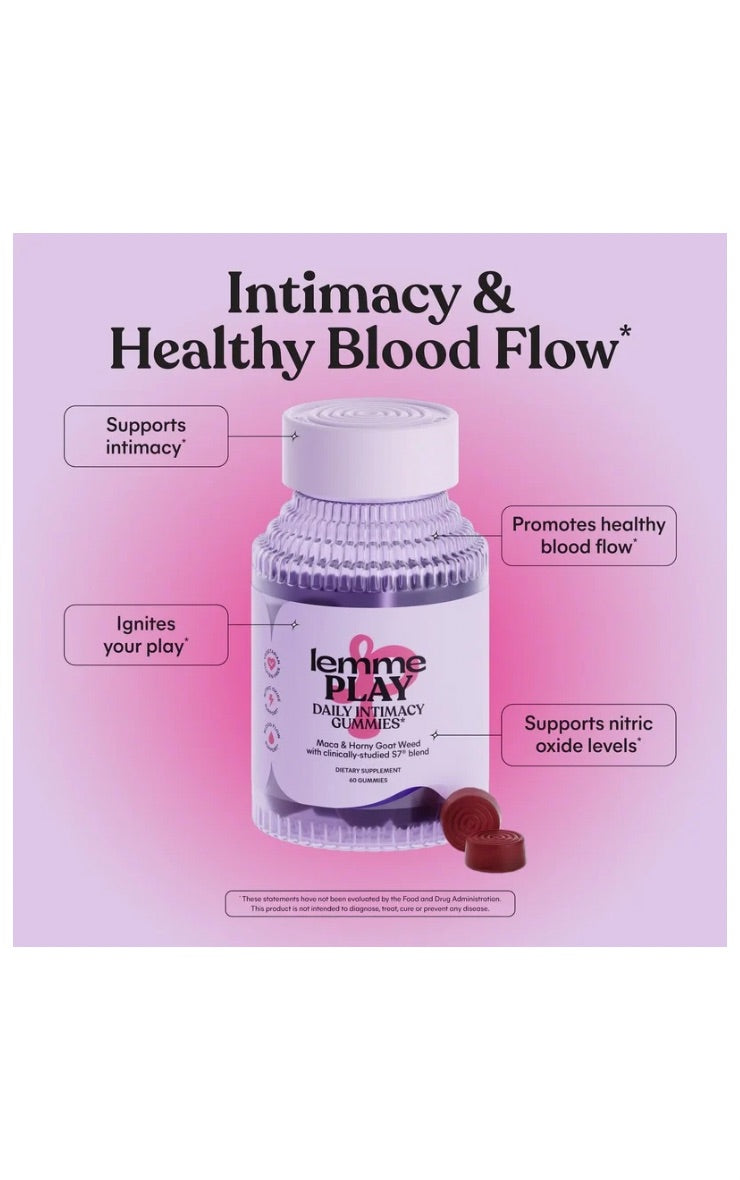 Lemme Play Gummies – Intimidad & Flujo Saludable